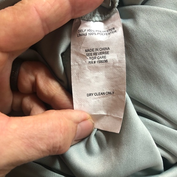 Birdy Gray Women’s Dress Formal Sage Bridal Maxi Strapless Prom - Picture 12 of 14